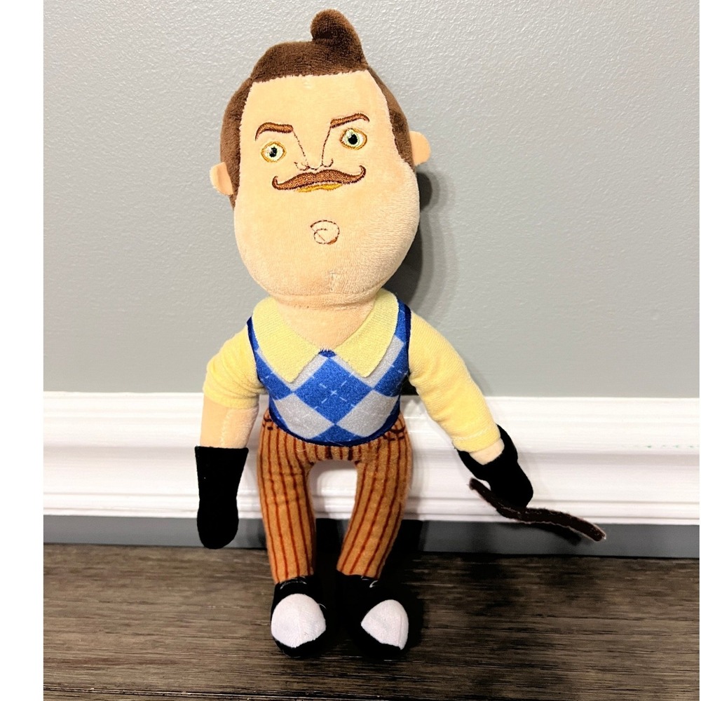Hello Neighbor Plush Toy Stuffed Animal Doll Collectible Video Game Figure 9"